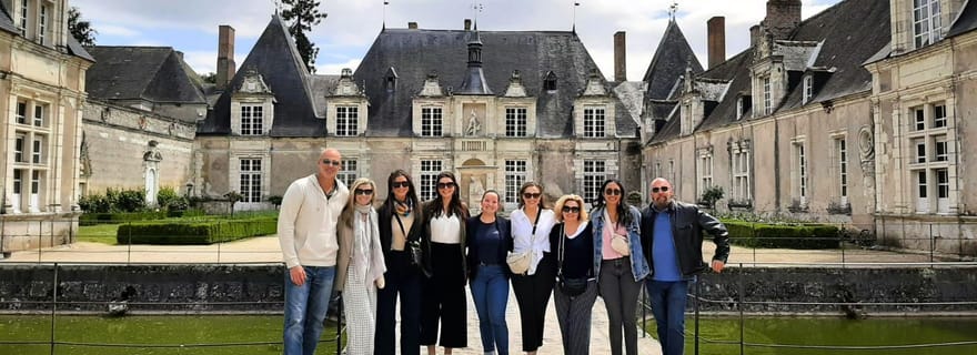 A partir de Tours : Chambord, Chenonceau et déjeuner au château familial