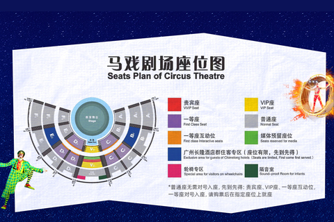 Guangzhou: Chimelong International Circus Ticket VIP Seat Admission Ticket