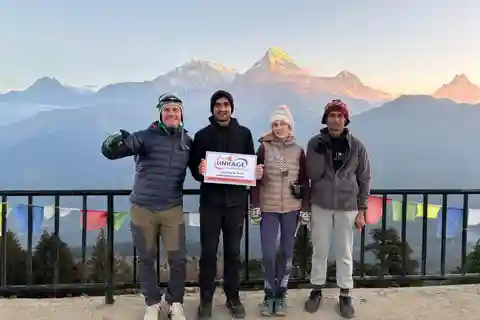 Pokhara: trekking di 4 giorni di Ghorepani, Poonhill e Ghandruk Village