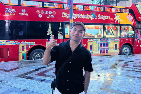Saigon: Hop-On Hop-Off City Sightseeing Bus Experience