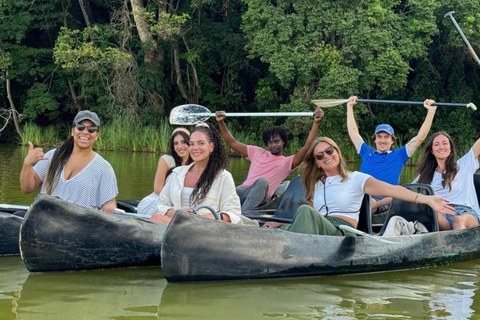 Arusha: kanoën en vogels spotten op het Duluti-meerArusha: Kanoën en vogels spotten op het Duluti-meer