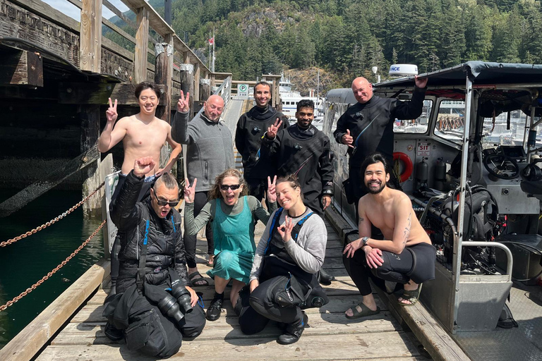 Snorkel Focas Remando Vida Salvaje Tour en barco en Vancouver