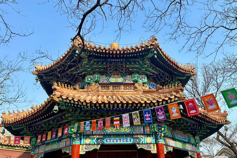 Peking: Yonghegong Lama Temple Tour Biljett bokning