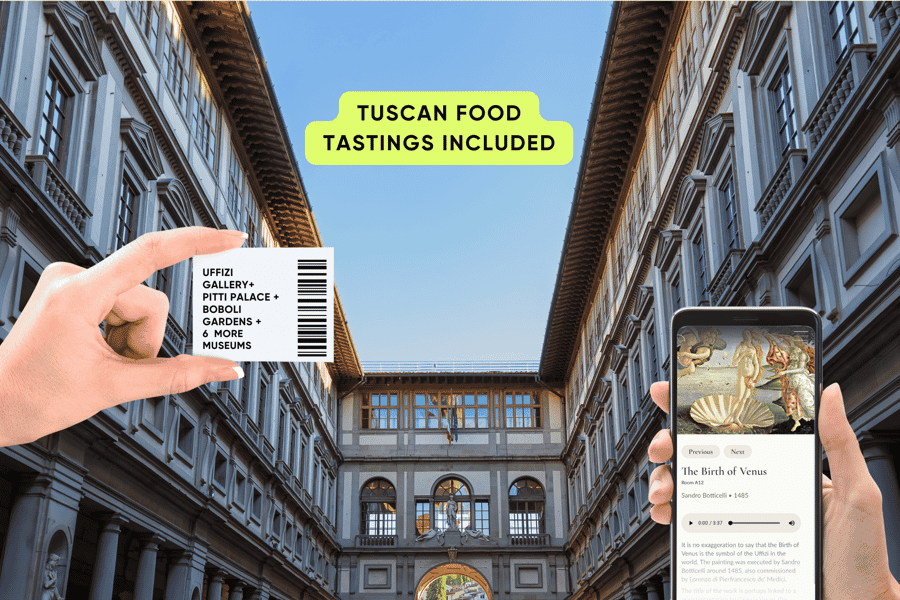Florenz: Uffizien, Pitti Palast & Boboli Kombinierter 5-Tages-Pass. Foto: GetYourGuide