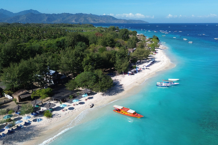 Tour privado de snorkel de un día en las Islas GiliEsnórquel privado Gili Trawangan, Gili Meno, Gili Air