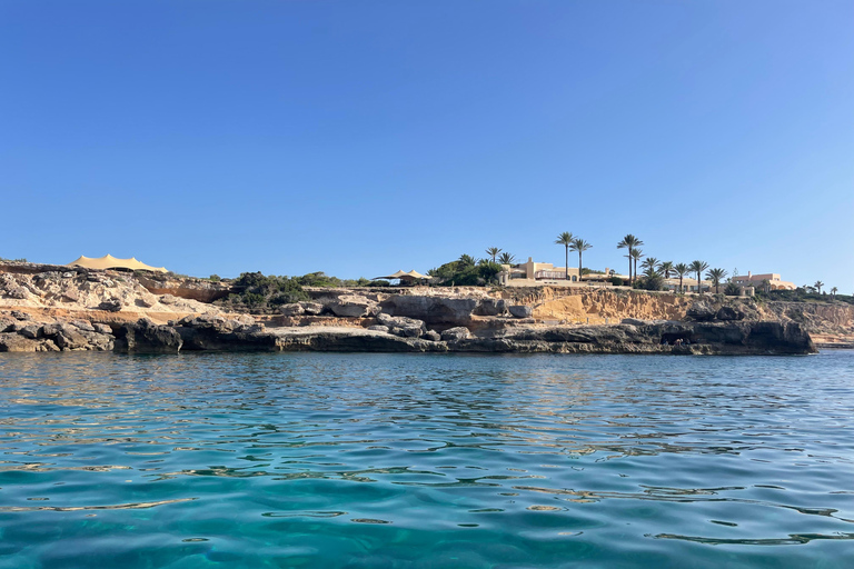 Ibiza: Tour of the Best Coves or Formentera by Private Boat with Aperitif