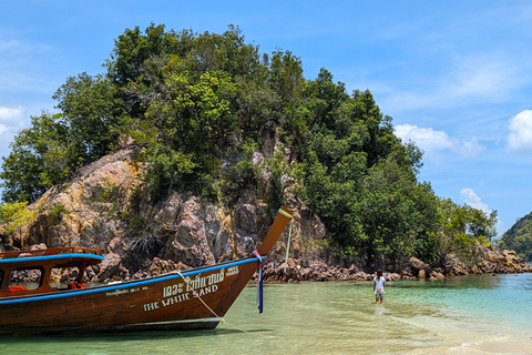 From Railay: Island Hopping Tour by Private Longtail Boat Option 2: Private Tour 4 Islands