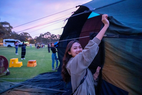 Geelong: Ballonfahrt bei Sonnenaufgang mit Frühstück