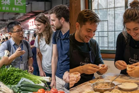 Beijing: Dumpling Making Tour with Hutong & Market Walk