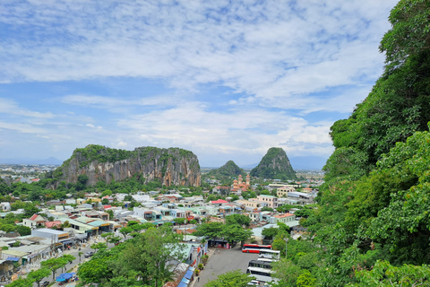 Marble Mountains and Lady Buddha from Hoi An OR Da NangMarble Mountains and Lady Buddha