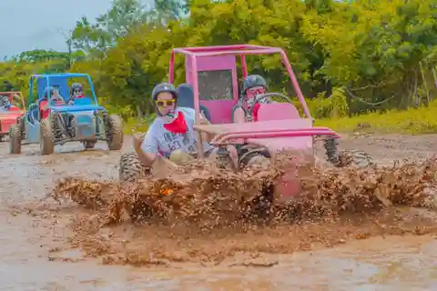 Punta Cana: Macao Beach Buggy Tour and Cenote with Transfers