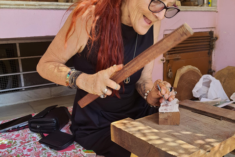 Wooden Block-Making Experience in Jaipur