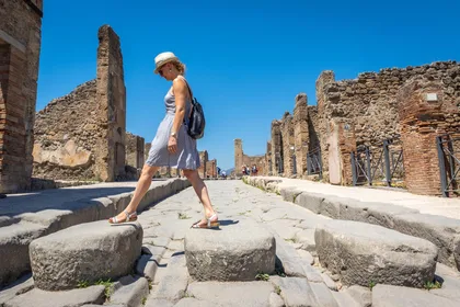 Von Sorrento aus: Pompeji Ticket ohne Anstehen und Audioguide