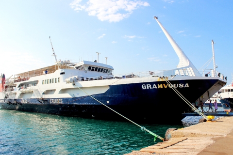 From Chania Areas: Gramvousa Island Day Trip and Balos Beach Pickup from Perivolia, Halepa, and Akrotiri