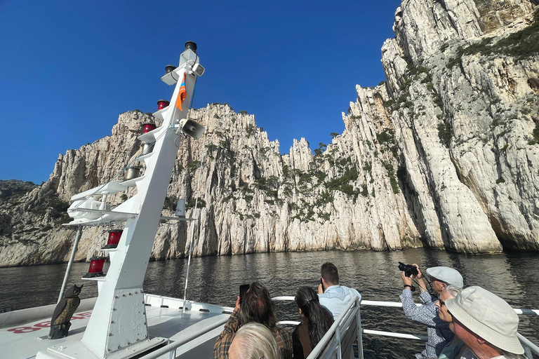 Sanary-sur-Mer: Tour of the Calanques of Cassis and Marseille 7 coves outing