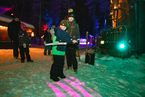Levi: Arcandia - Arktisk äventyrspark &amp; sidoentré till parkenLevi: Arcandia – Arctic Adventure Park, Park Side entry