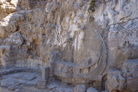 Rhodes: Boat trip to Lindos with Swimming Stops Boat Tickets (meeting point)