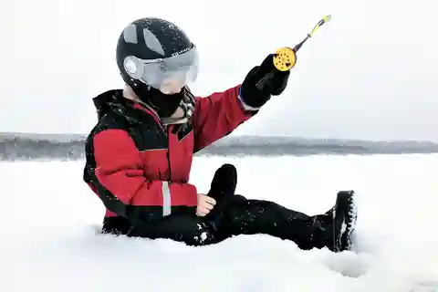 Rovaniemi: Ice Fishing by Snowmobile
