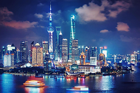 Shanghai: The Bund’s Iconic Views by Luxury Night Cruise Bund by Night + Pudong Skyline: Shanghai’s Most Iconic Views