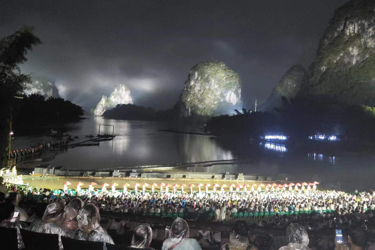 Yangshuo: Impression Liusanjie Show Ticket B-2 Ticket and Hotel Transfer