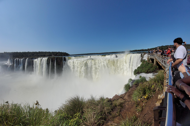 Tour privado de un día por las cataratas de Iguazú: Ambos lados, ¡el mismo día!