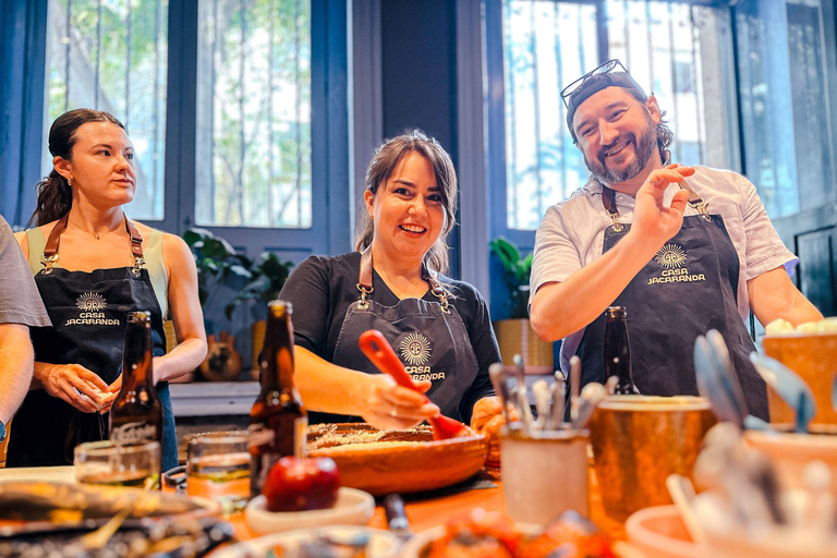 Mexico City: Cooking Class & Market Tour at Casa Jacaranda