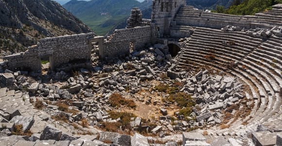 Antalya: Half-Day Termessos Ancient City & Düden Falls Tour