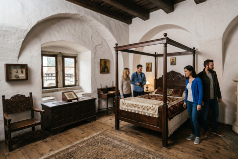 3 Castles 1 Day Tour Bucharest: Dracula’s, Peles & Wednesday Audio guide in 24 languages