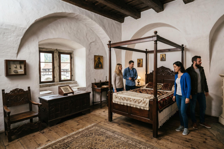 3 Castles 1 Day Tour Bucharest: Dracula’s, Peles & Wednesday Audio guide in 24 languages