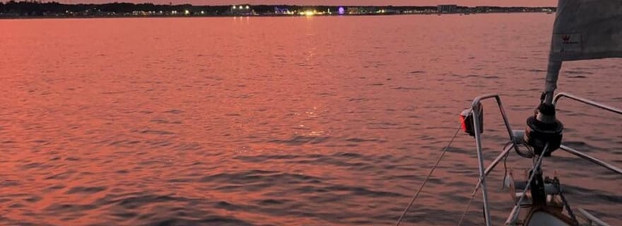Côte du Maine : Voile privée au coucher du soleil