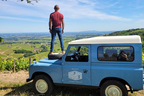 Privat dagstur i Beaujolais och Bourgogne med Land Rover