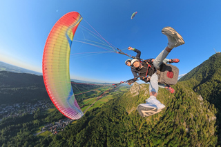 Salisburgo come un'aquila: parapendio in tandem da Gaisberg