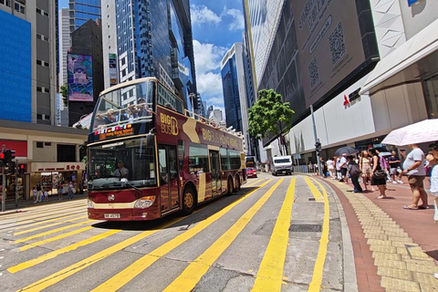 Hong Kong: sky100 Observation Deck &amp; Hop-on, Hop-off Bus