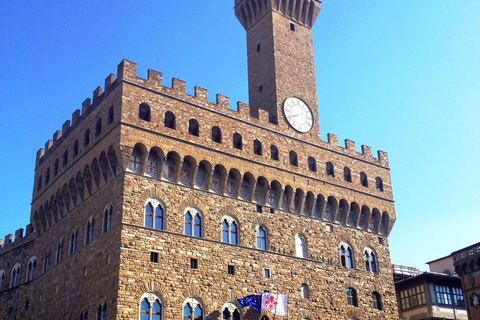 Palazzo Vecchio: Secret Passages Tour & Lunch or Gelato Monolingual Guided Tour & "Gelato" tasting
