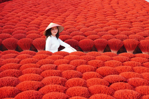 Hanoi Nhan Hien Sculpture Village or Hat and Incense Village Local Guide In Incense Village without Car Transfer & Ticket