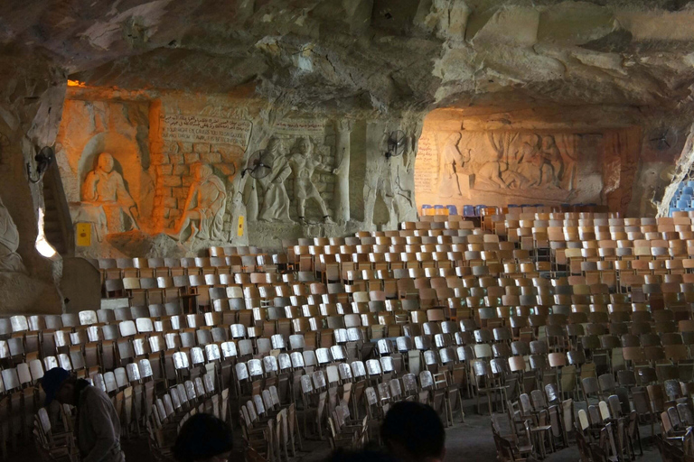 Wycieczka do kościoła jaskiniowego św. Szymona i kościołów Starego Kairu