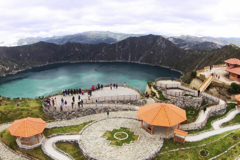 Da Quito: Tour di un giorno della laguna di Quilotoa con pranzo