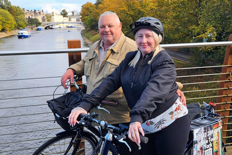 York: Stadsrondleiding met gids in eBike met leuke historische feiten