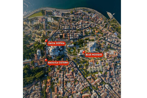 Biglietti e audio per la Cisterna Basilica, Santa Sofia e la Moschea Blu