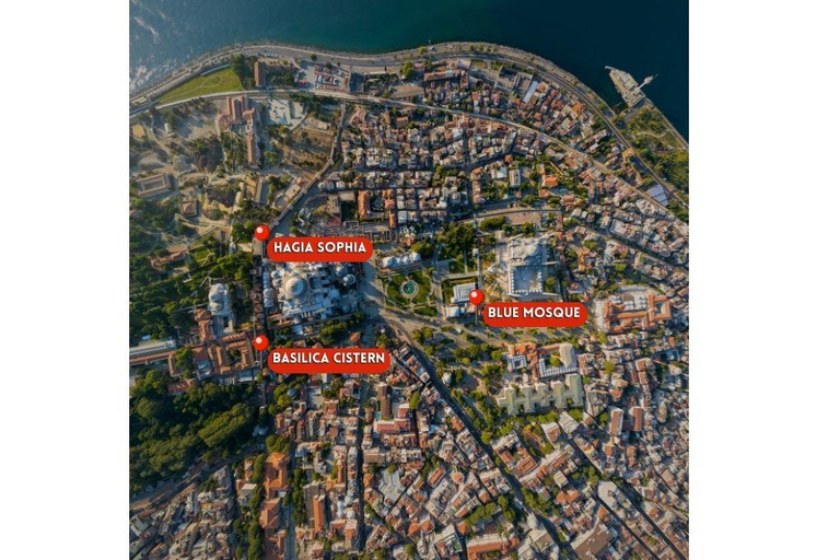 Biglietti e audio per la Cisterna Basilica, Santa Sofia e la Moschea Blu