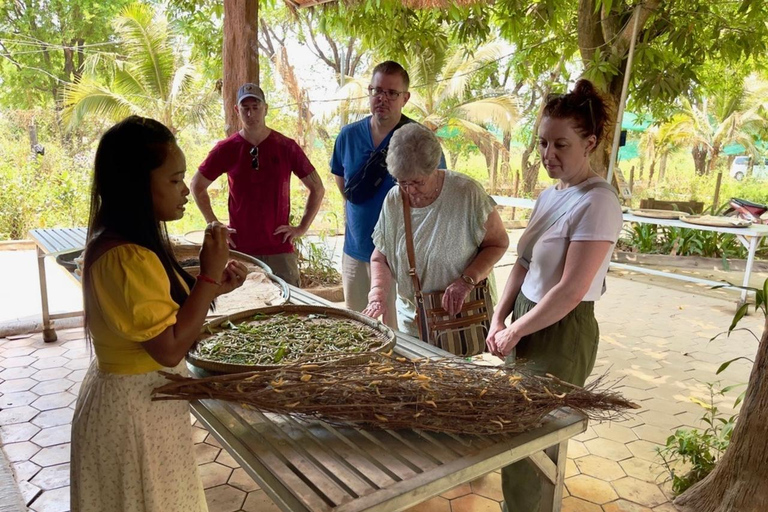 Visita a la isla del Mekong en la ciudad de Phnom Penh con Lina