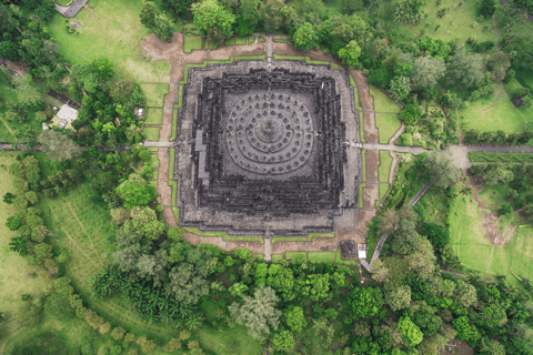 Wschód słońca na wulkanie Merapi, Borobudur i całodniowa wycieczka Ratu Boko