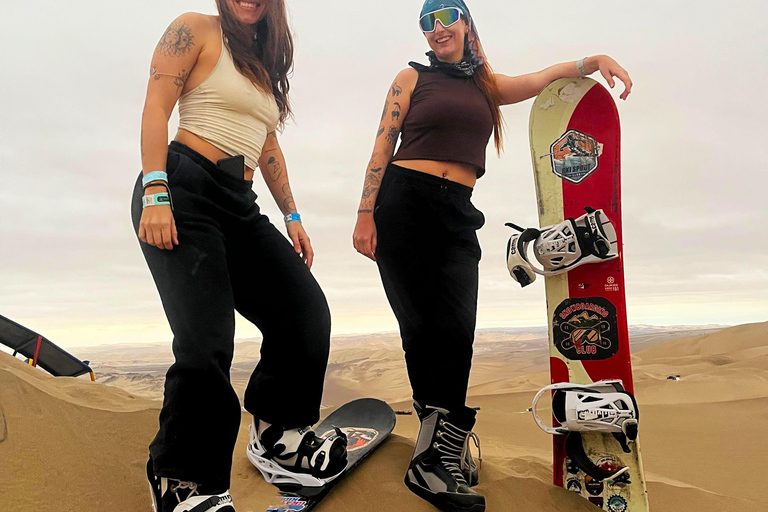 Huacachina Ica: Sandboard Adventure with Bonfire & Cocktails