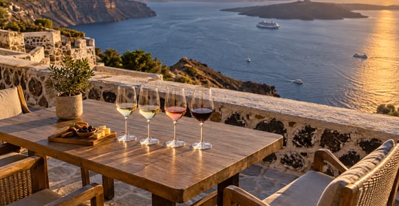 Santorini: Olive Oil, Tomato & Wine Tour with Hotel Pickup