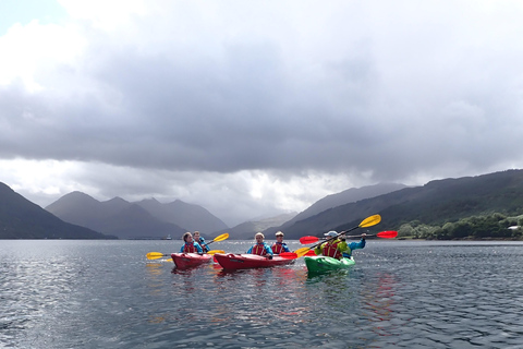 Experiência de caiaque no Castelo de Eilean Donan