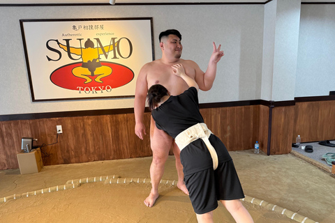 Tokyo Sumo Experience: Train with Wrestlers & Chanko Hot-Pot