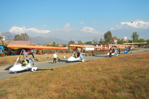 Pokhara - Ultralight Flight ExperienceGlory. MT Fishtail