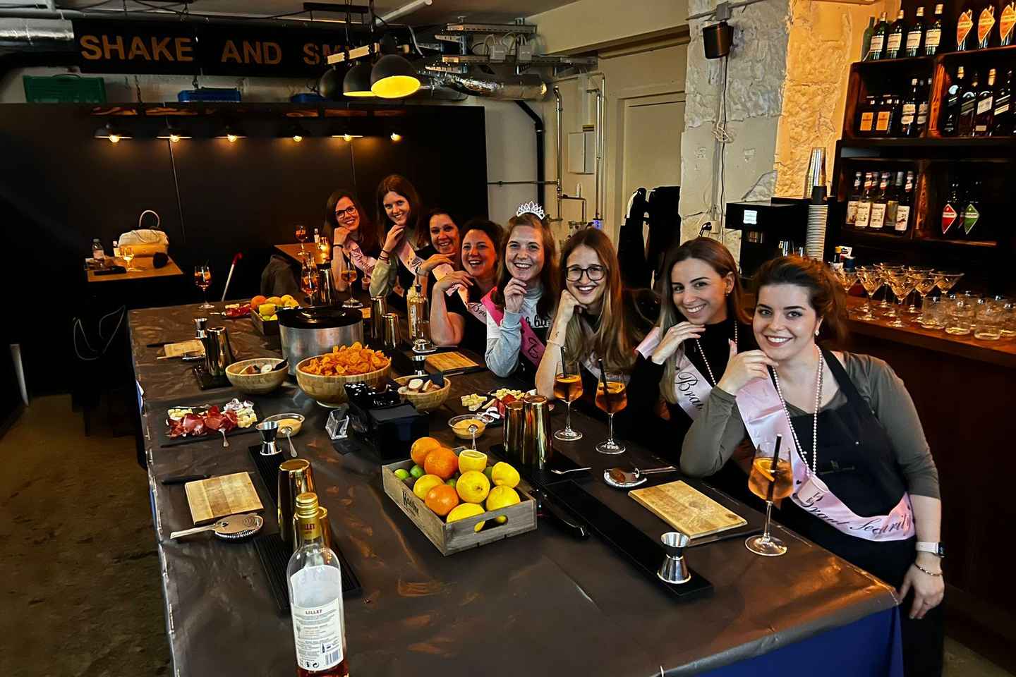 Taller de Cocteles en Zúrich (por Shake 'N Smile)