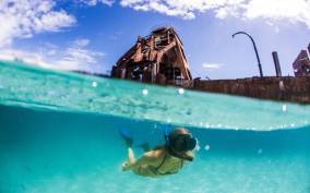 Moreton Island: Tangalooma Day Trip with Snorkeling Tour