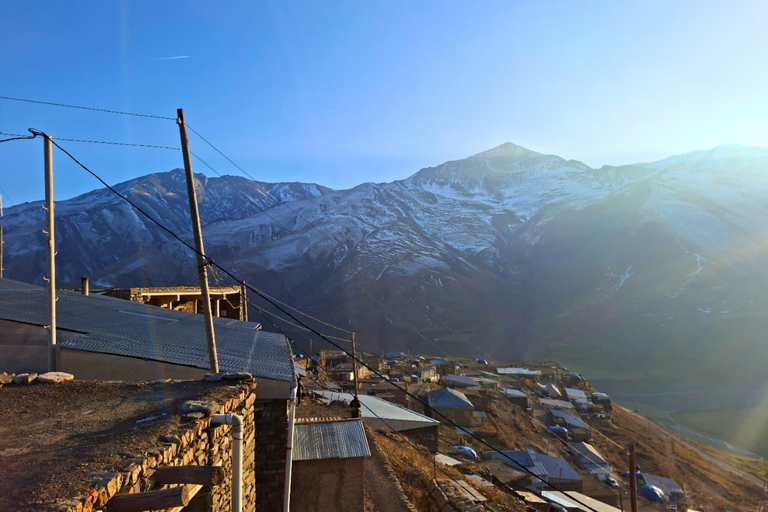 Guba-Khinalig Group Tour with handmade lunch options Baku: Candy Cane, Guba, Khinaliq village with Homemade Lunch